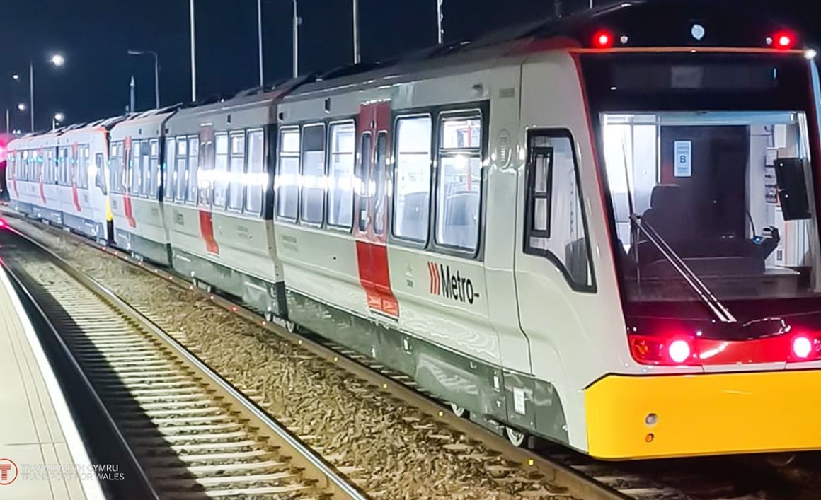 New Metro tram-train being tested in Wales