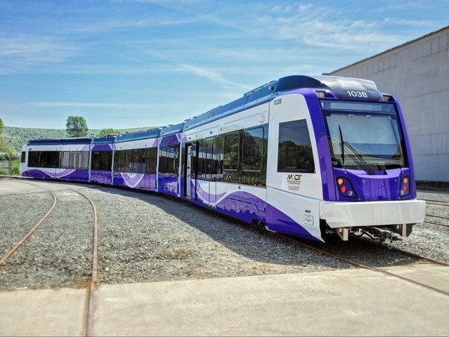 A CAF LRV for the Purple Line (CAF