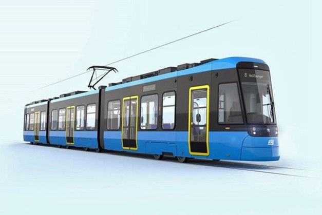 The new Skoda tram for Kassel. (KVG)