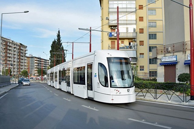 A Bombardier tram in Palermo. (J. Häseler