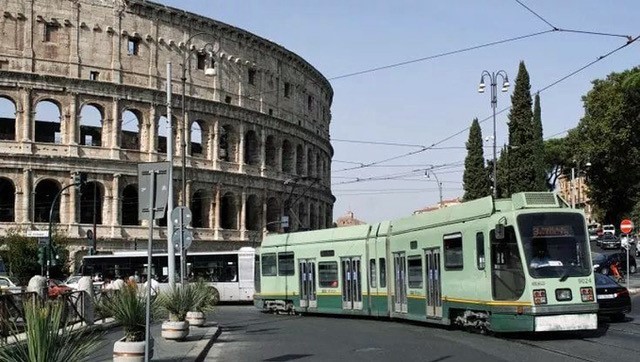 The last new trams for Roma were Fiat Cityway. (M. mannheimer