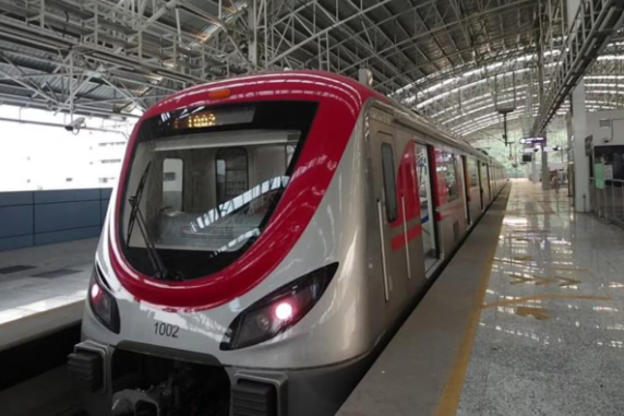 The first section of the Navi Mumbai Metro is now open (NMM)