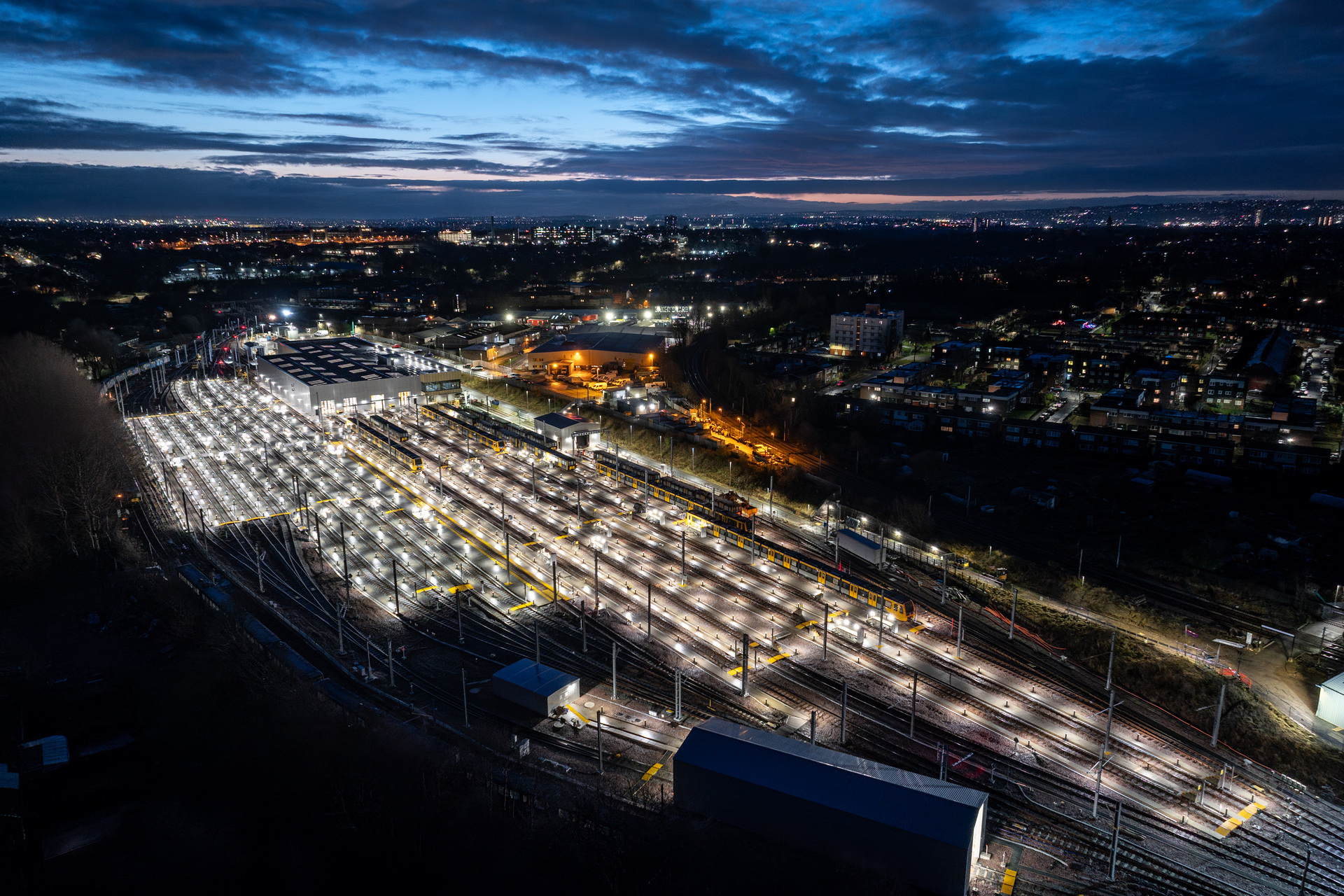 Stadler completes new depot for new Tyne and Wear Metro fleet (Stadler Rail)